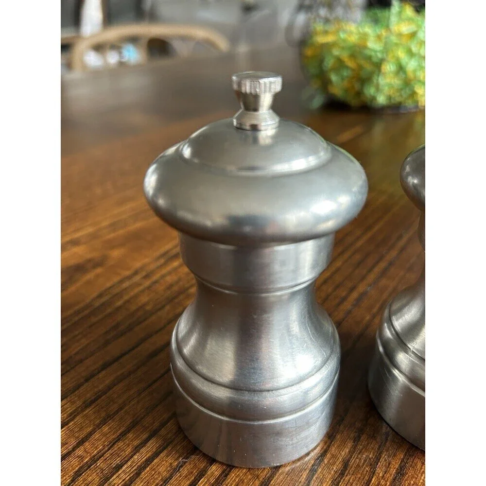 Made In Italy Salt Shaker & Pepper Mill Grinder Set of 2